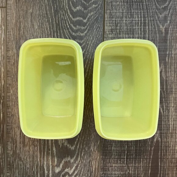 Vintage Tupperware Shelf Saver Stackable Container – Set of 2 - Picture 9 of 11